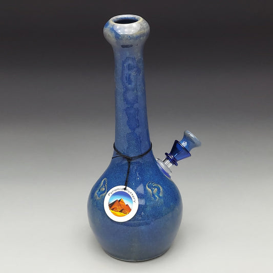 Blue Ceramic Bottle #2004