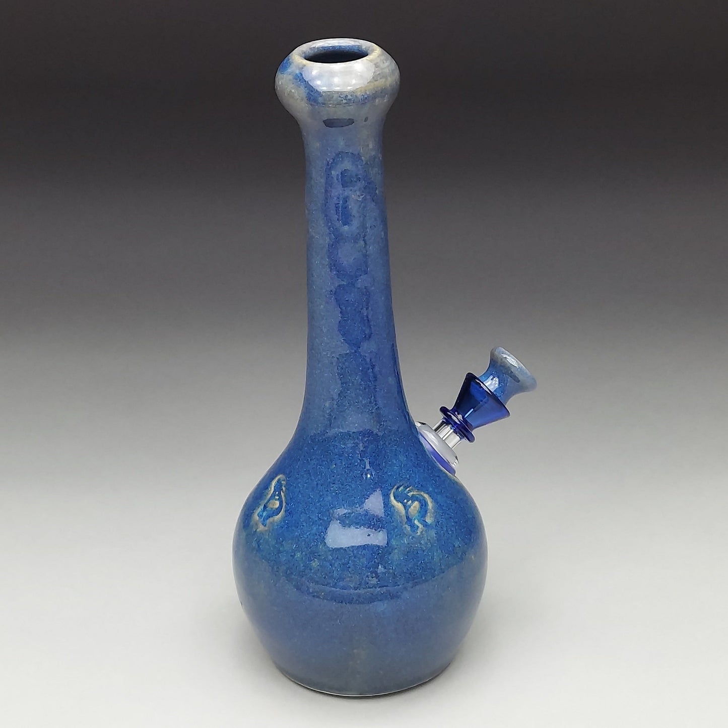 Blue Ceramic Bottle #2004