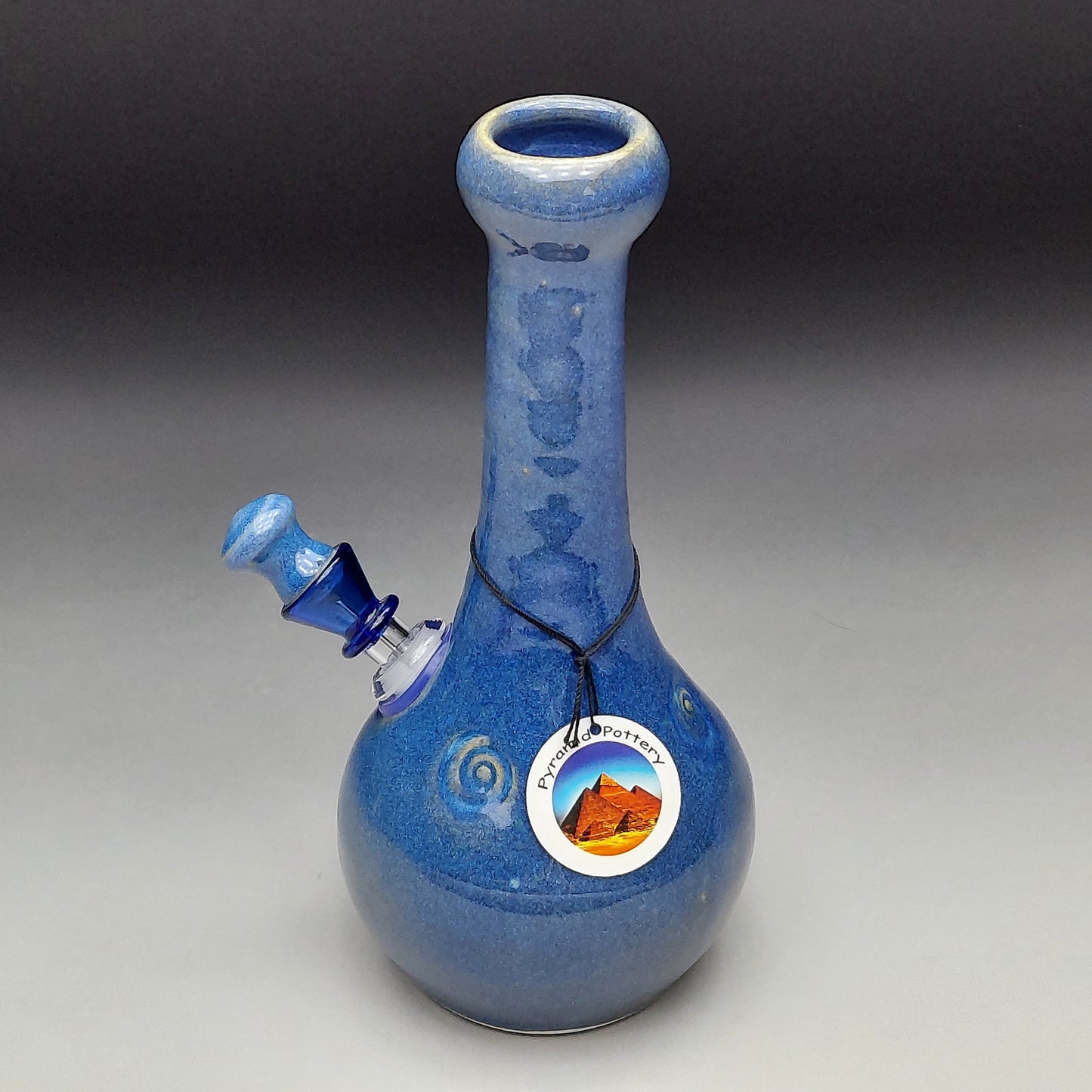 Blue Ceramic Bottle #2013