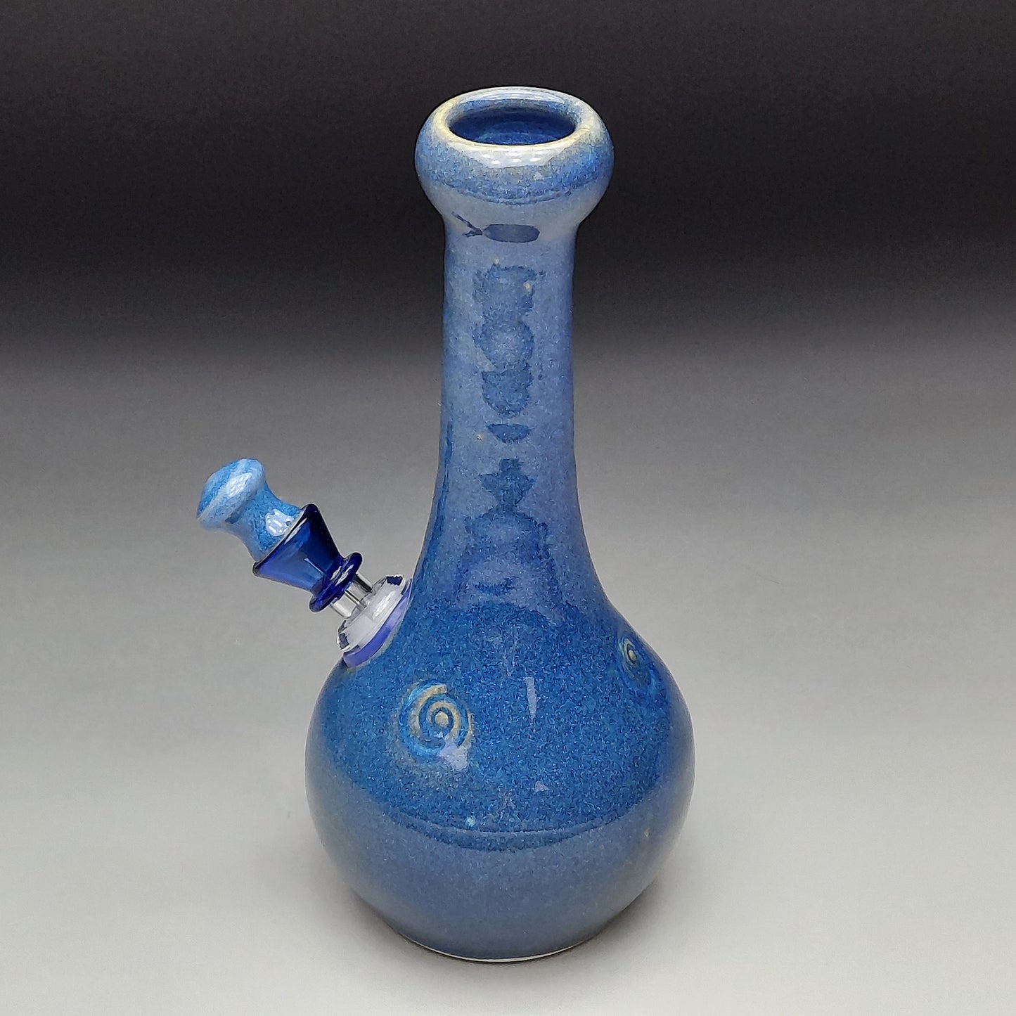 Blue Ceramic Bottle #2013