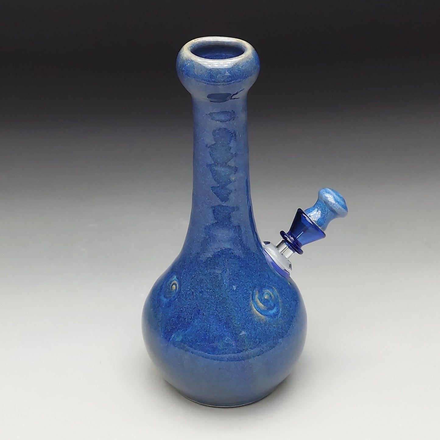 Blue Ceramic Bottle #2013