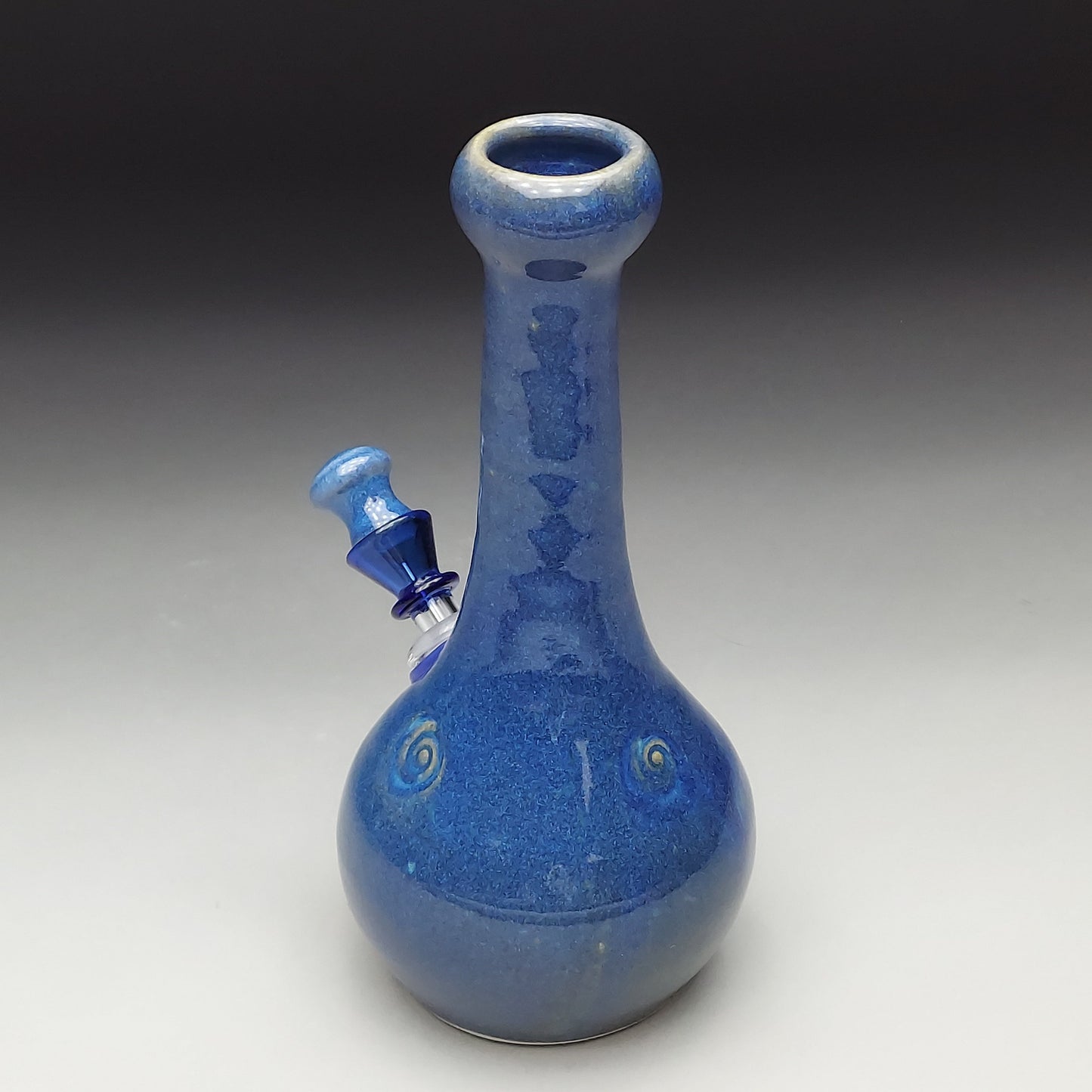 Blue Ceramic Bottle #2013