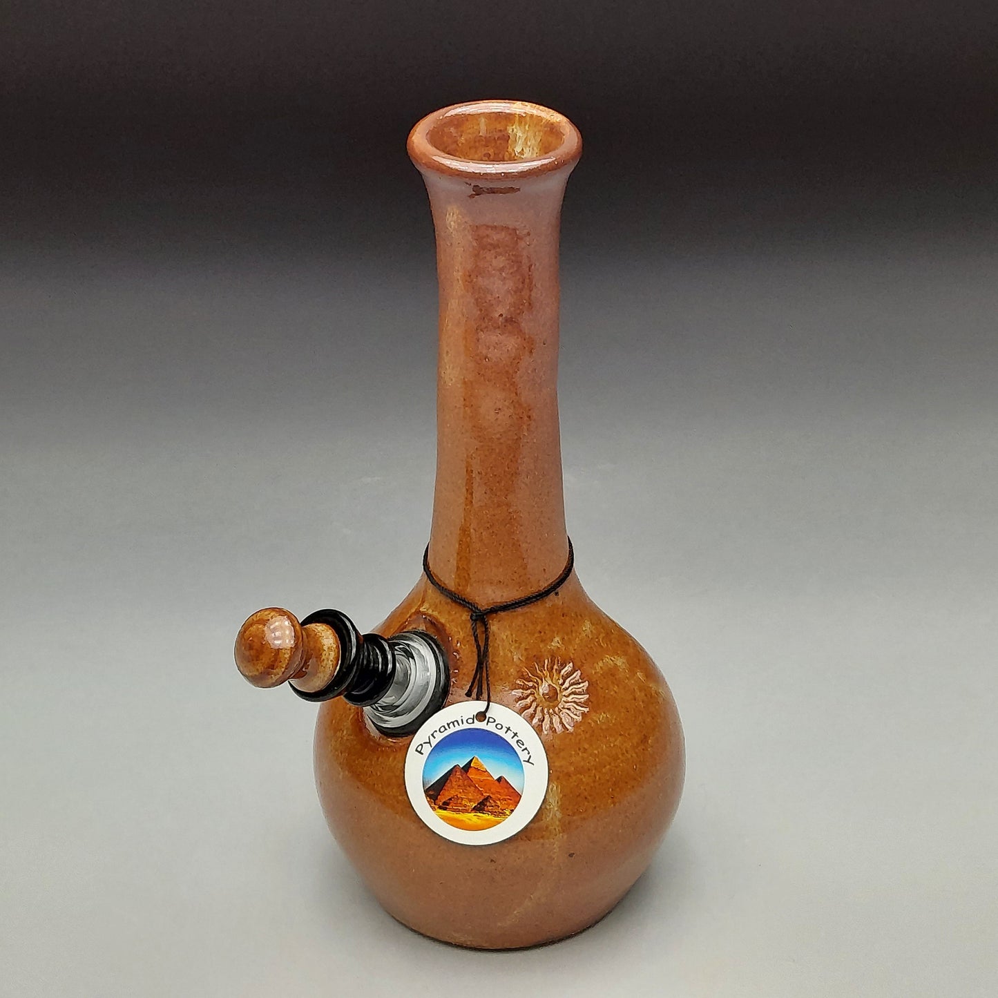 Honey Brown Ceramic Bottle #2017