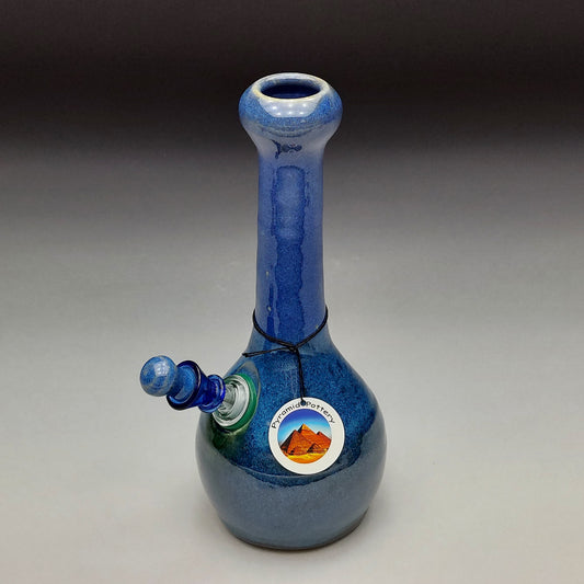 Blue Ceramic Bottle #2019