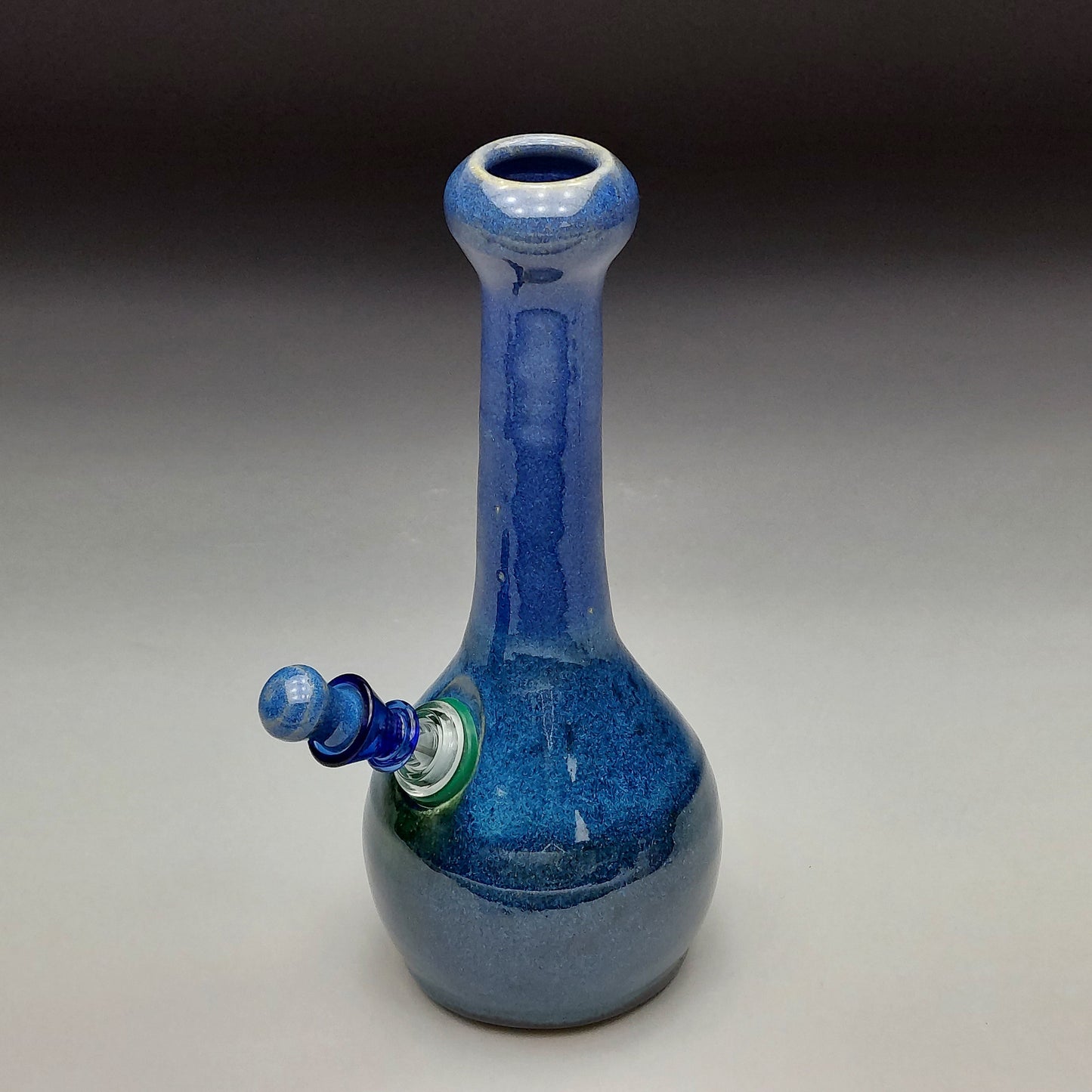 Blue Ceramic Bottle #2019