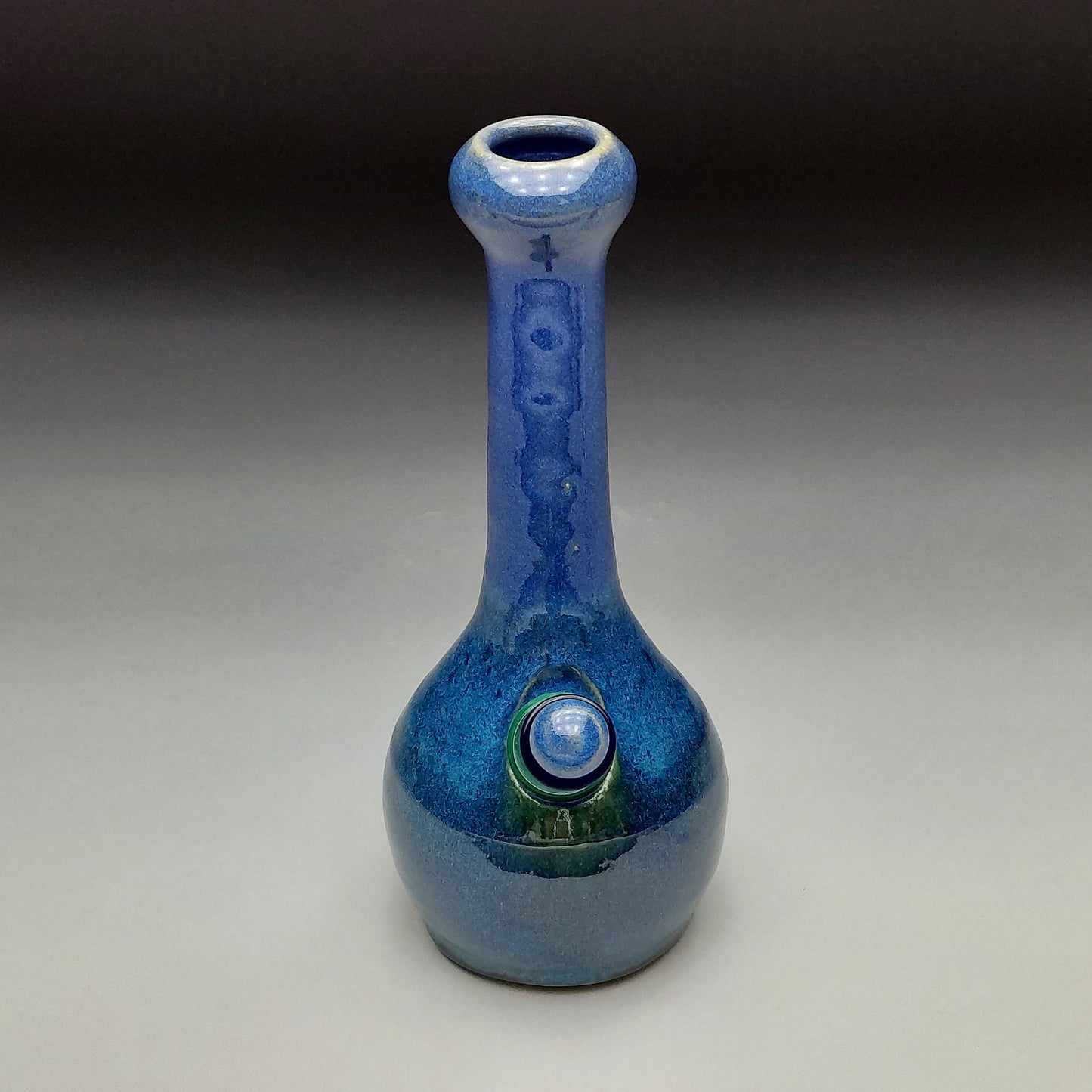 Blue Ceramic Bottle #2019
