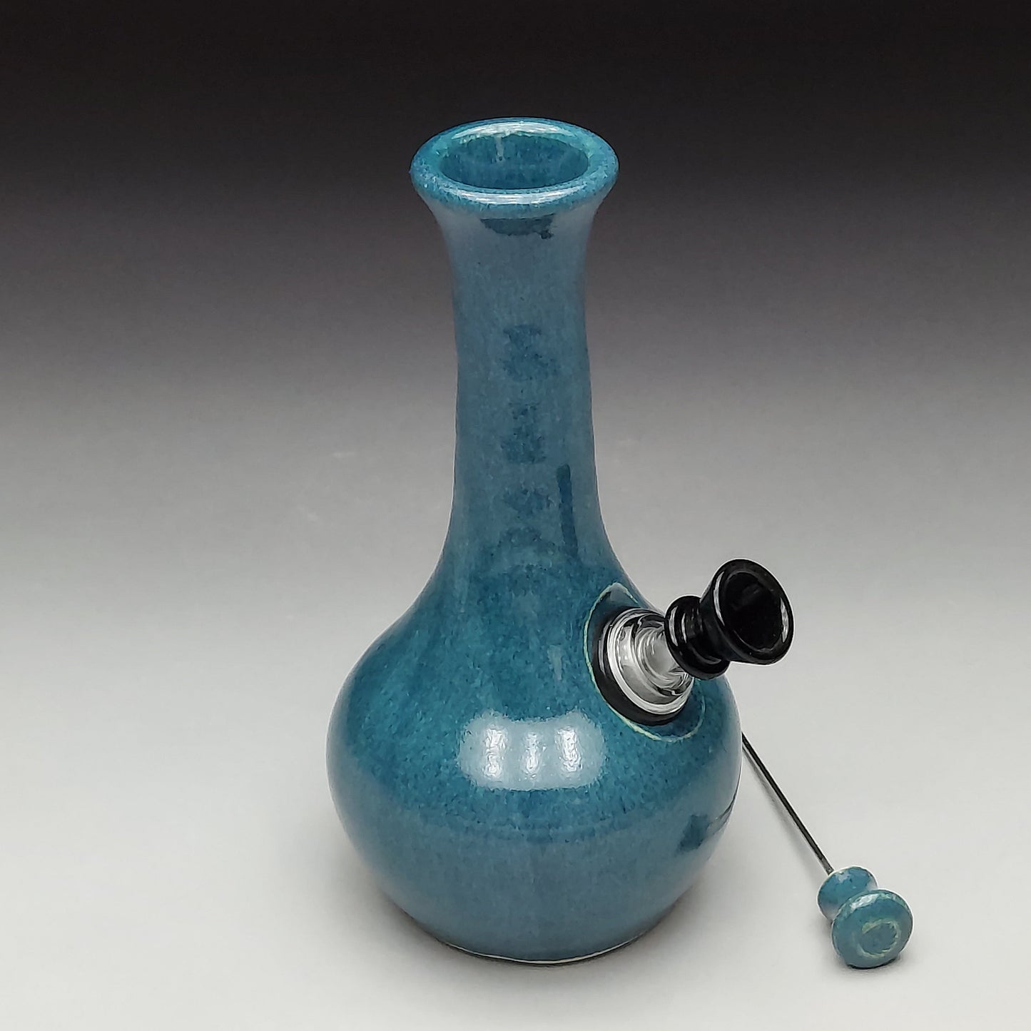 Teal Ceramic Bottle #2020