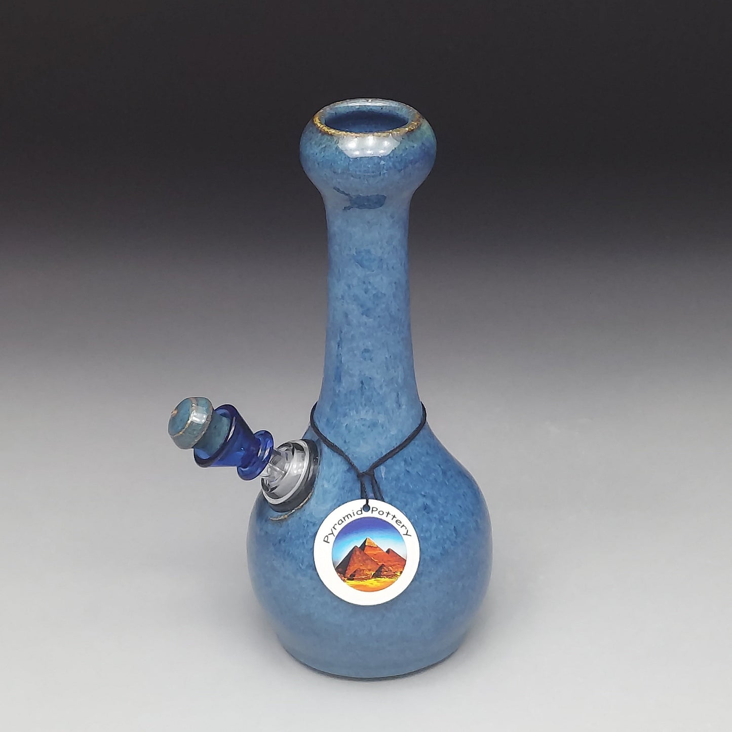 Blue Ceramic Bottle #2021