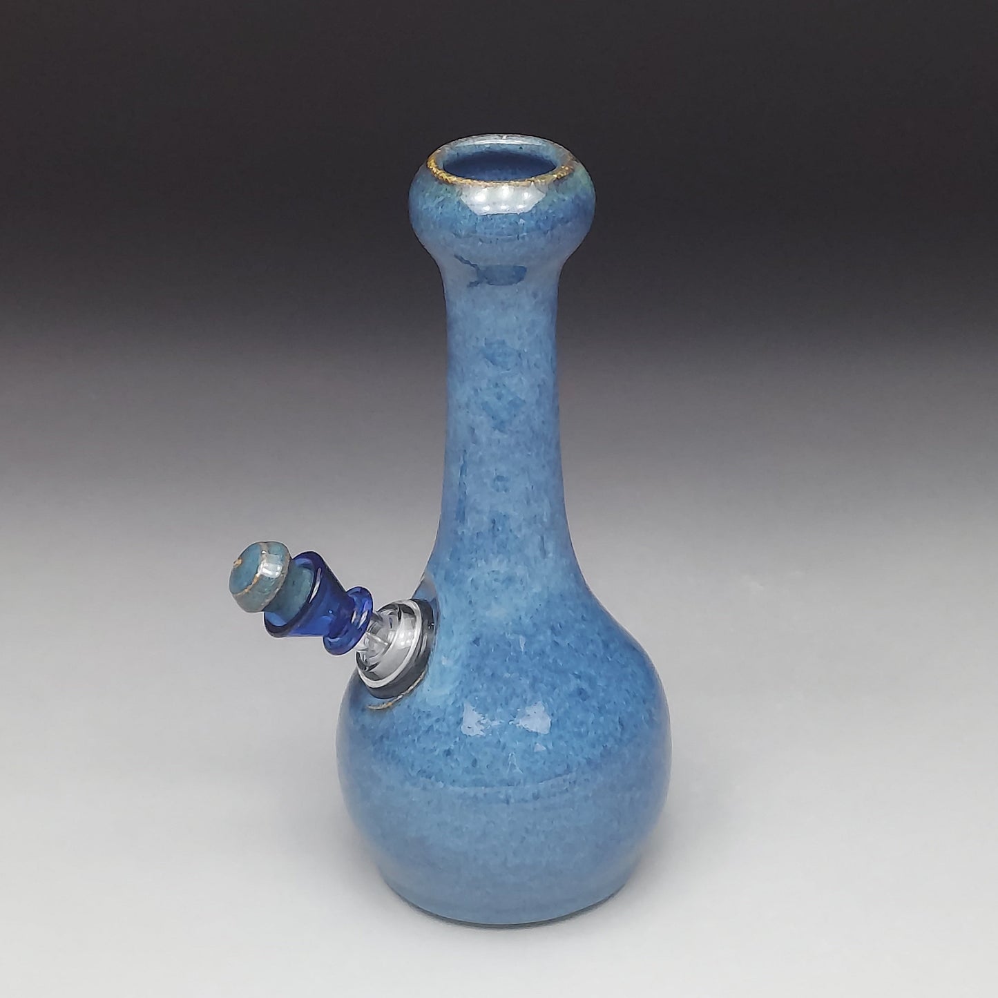 Blue Ceramic Bottle #2021