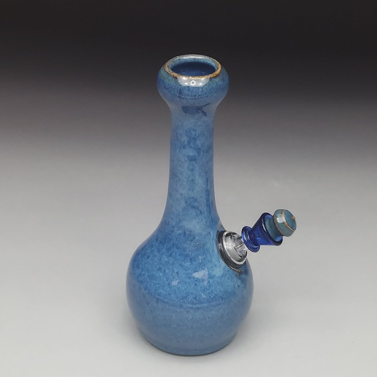 Blue Ceramic Bottle #2021