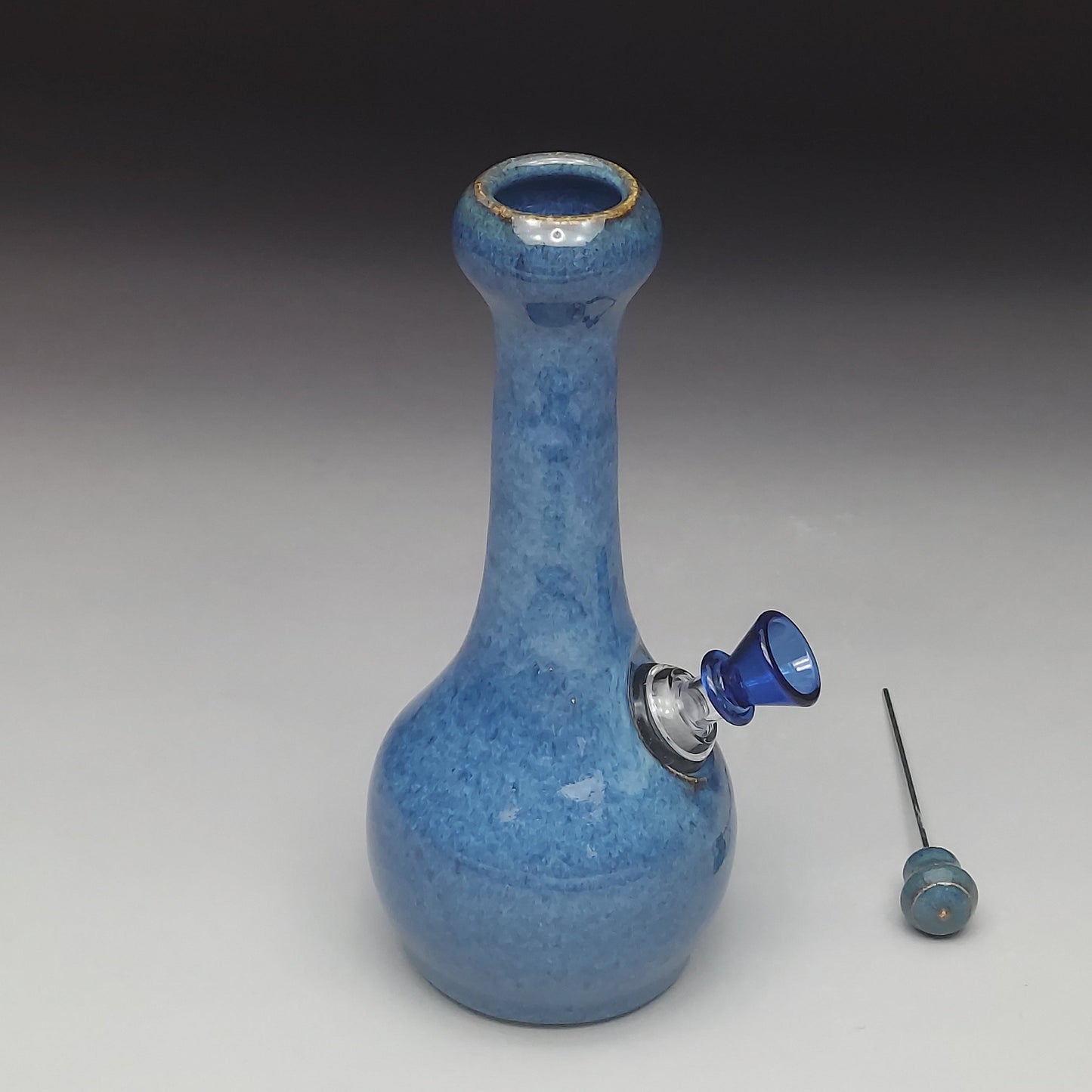 Blue Ceramic Bottle #2021