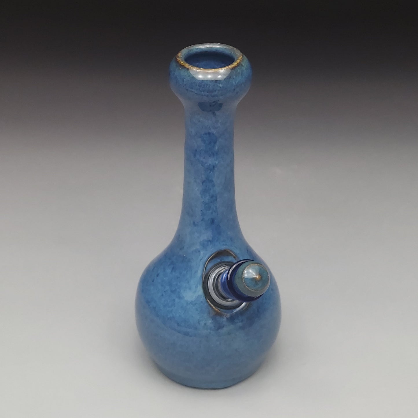 Blue Ceramic Bottle #2021