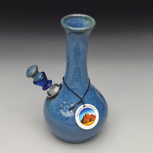 Blue Ceramic Bottle #2023