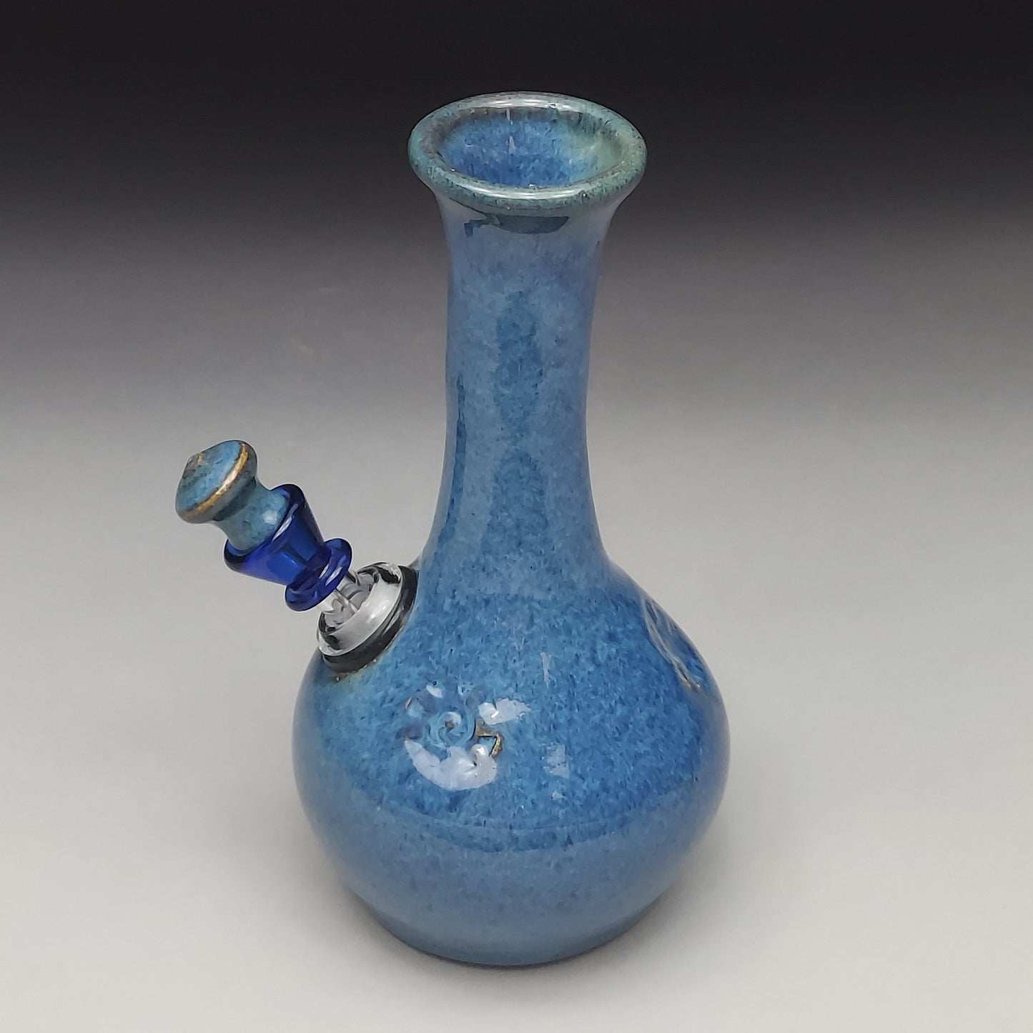 Blue Ceramic Bottle #2023