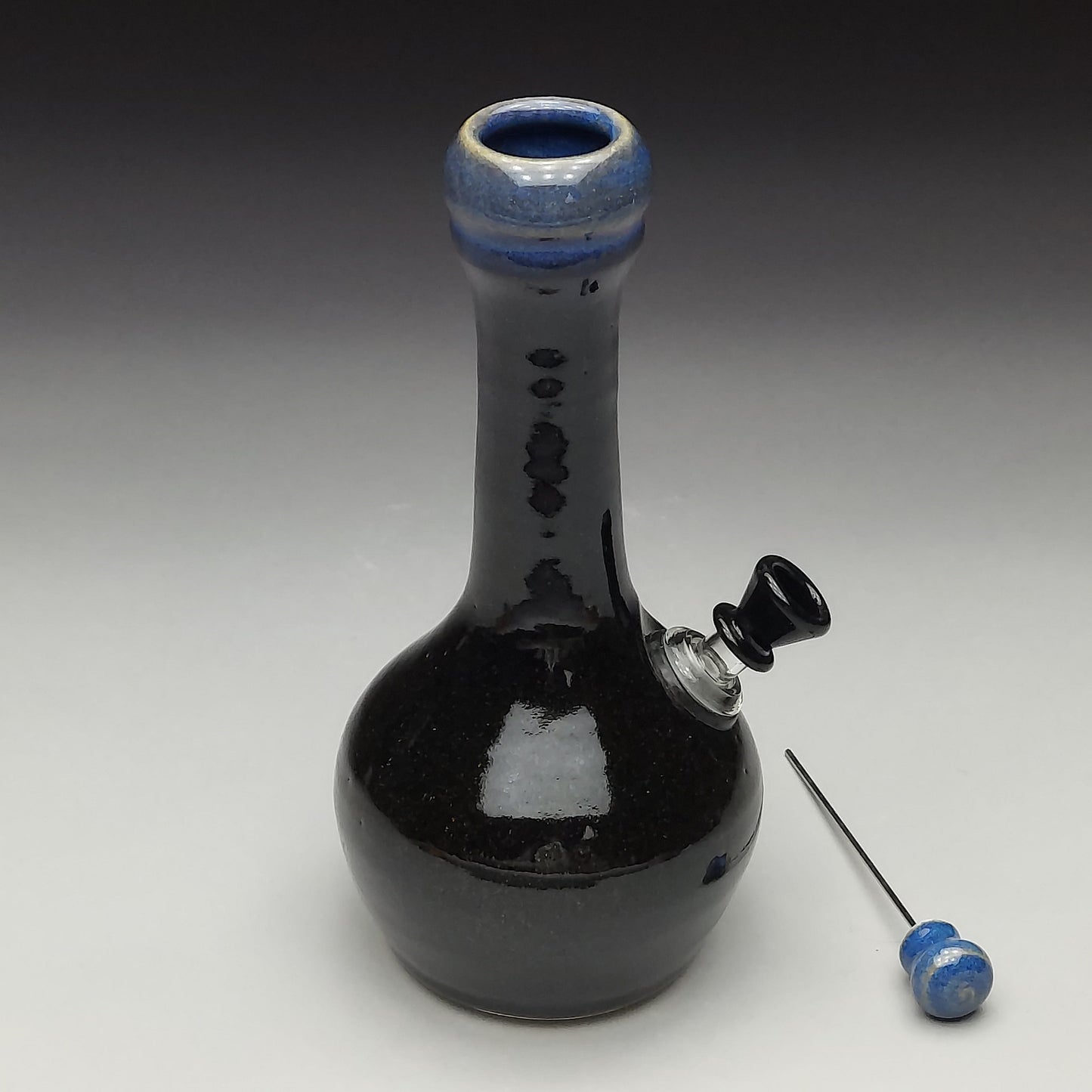 Black Ceramic Bottle #2010