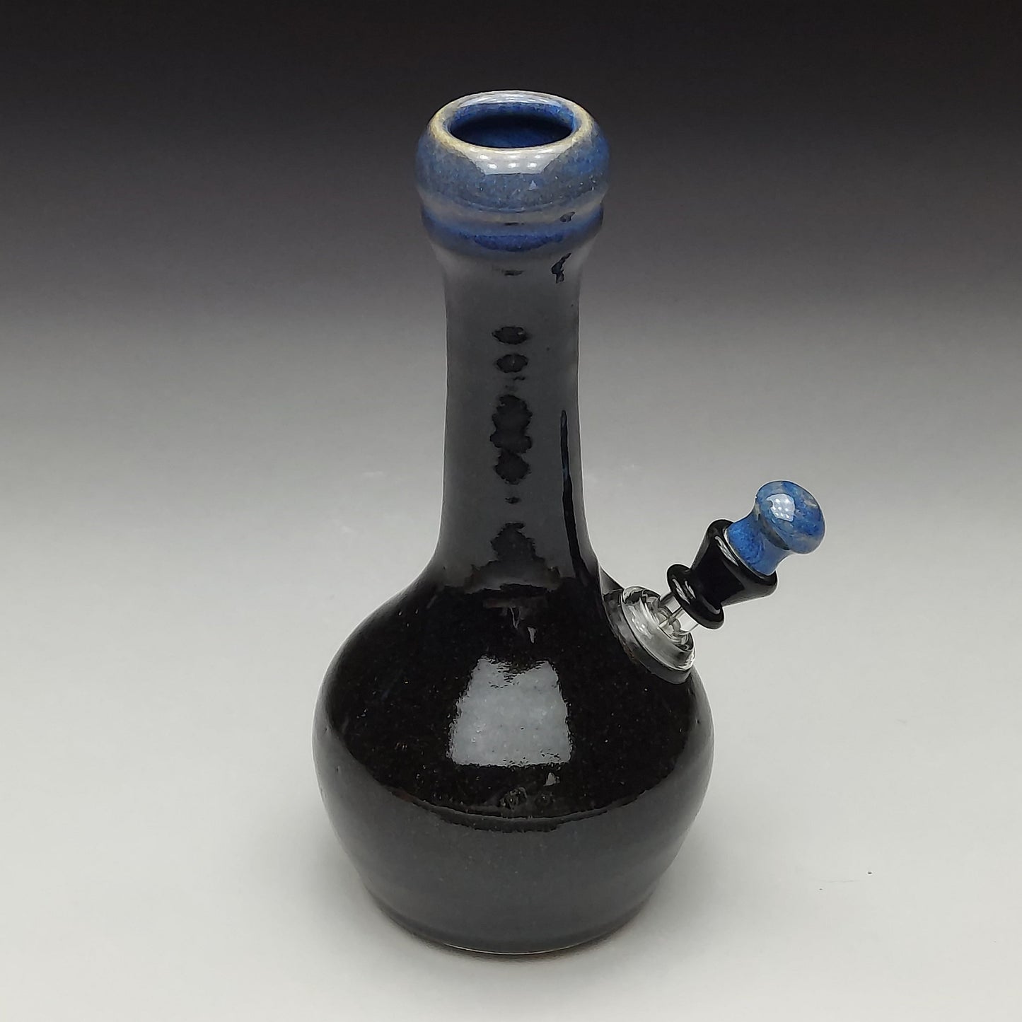 Black Ceramic Bottle #2010