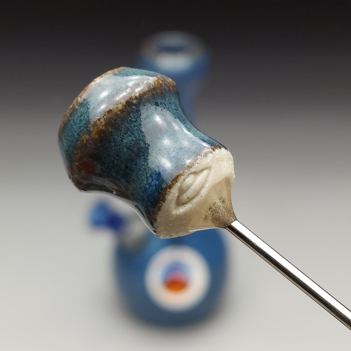 Blue Ceramic Bottle #2021