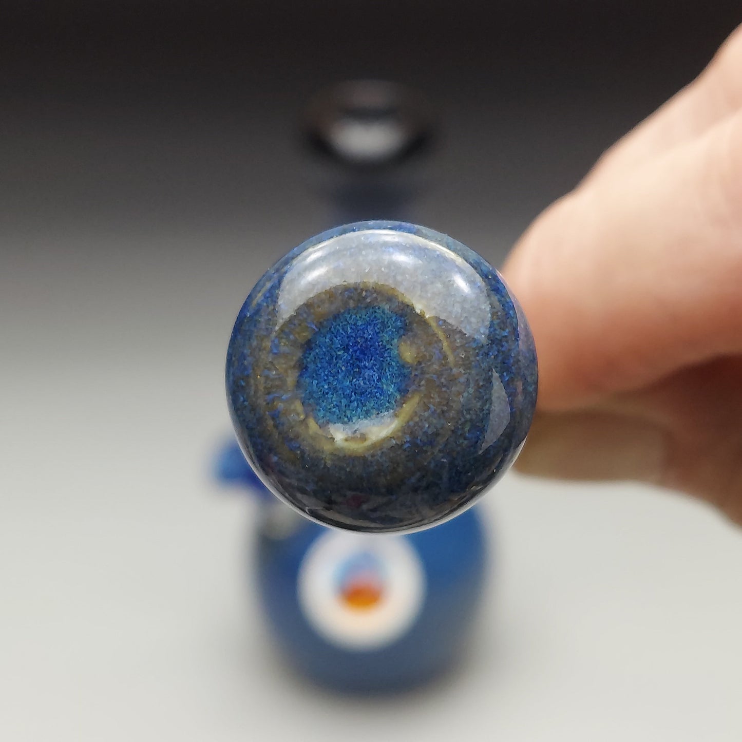 Blue Ceramic Bottle #2024