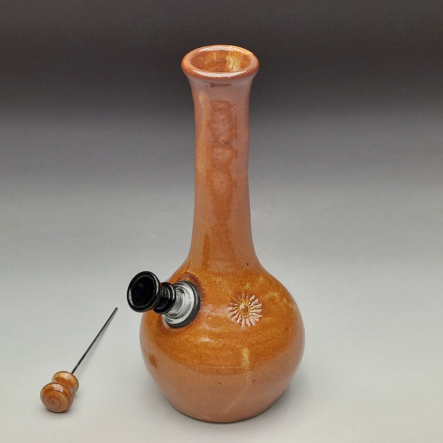 Honey Brown Ceramic Bottle #2017