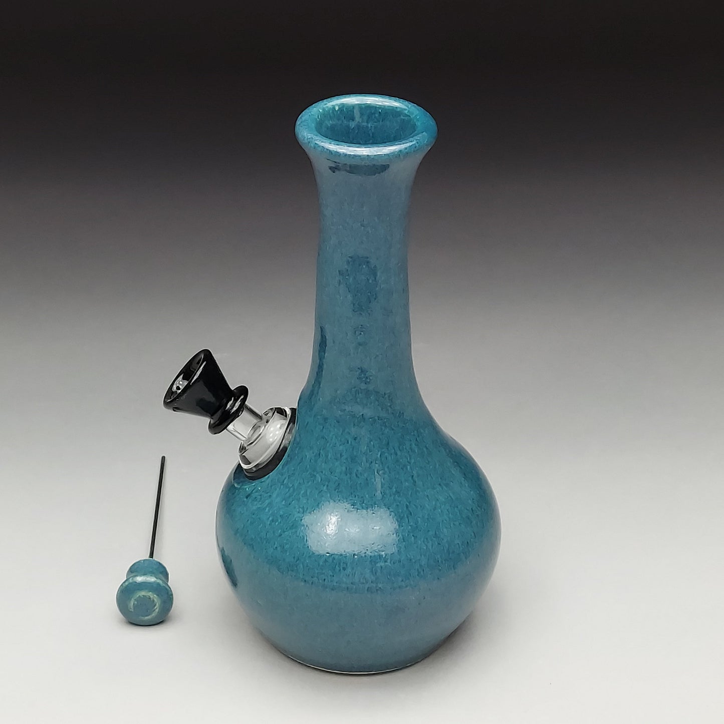 Teal Ceramic Bottle #2020