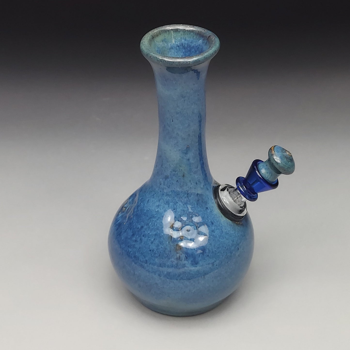 Blue Ceramic Bottle #2023
