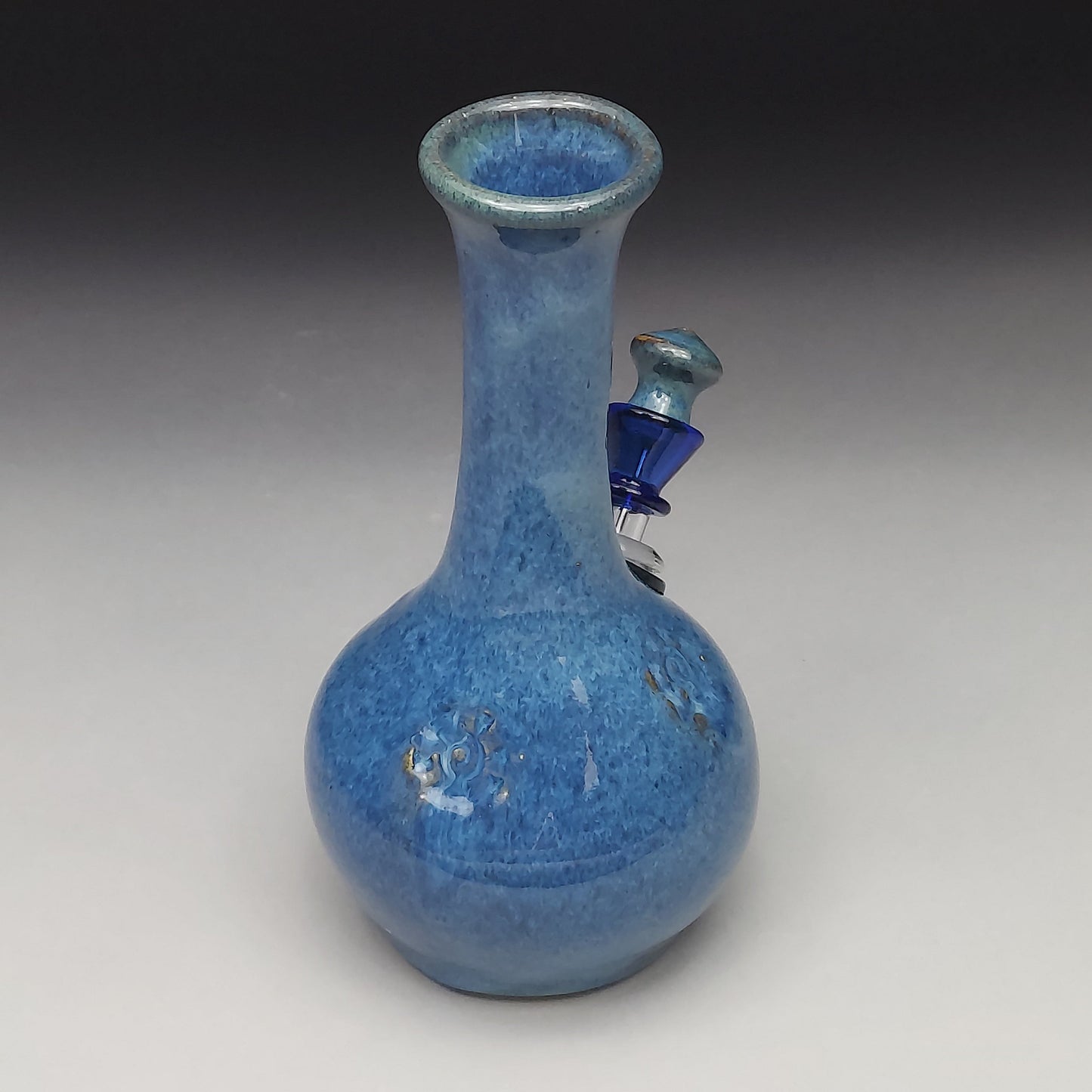 Blue Ceramic Bottle #2023