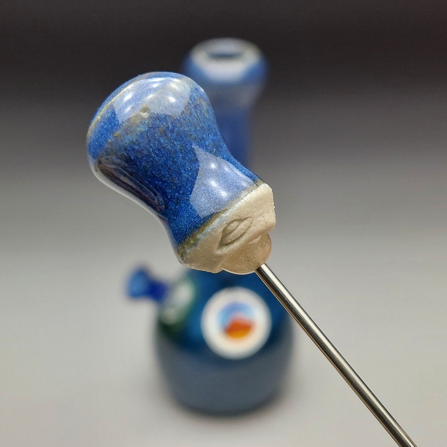 Blue Ceramic Bottle #2019