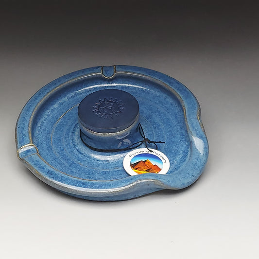 Wheel Thrown Ceramic Ashtray # 2038